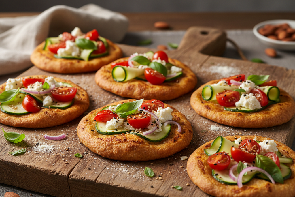 Pizzetas Saludables