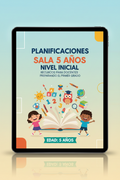 Pack Sala de 5 años - 30 Planificaciones Nivel Inicial